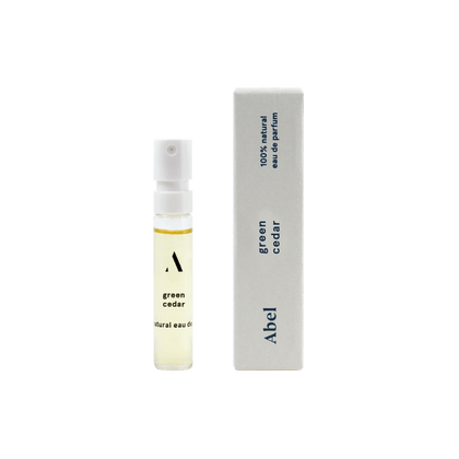 green cedar sample