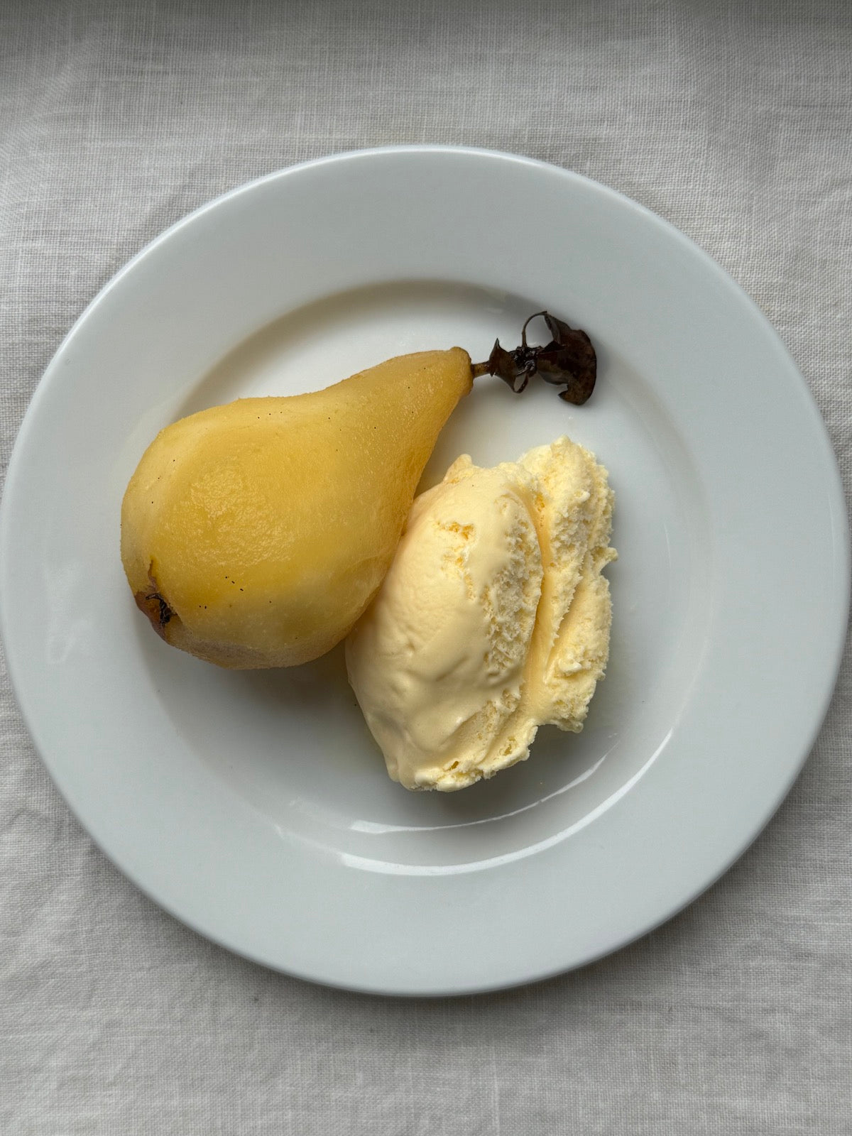 POACHED PEARS - A RECIPE INSPIRED BY BLACK ANISE