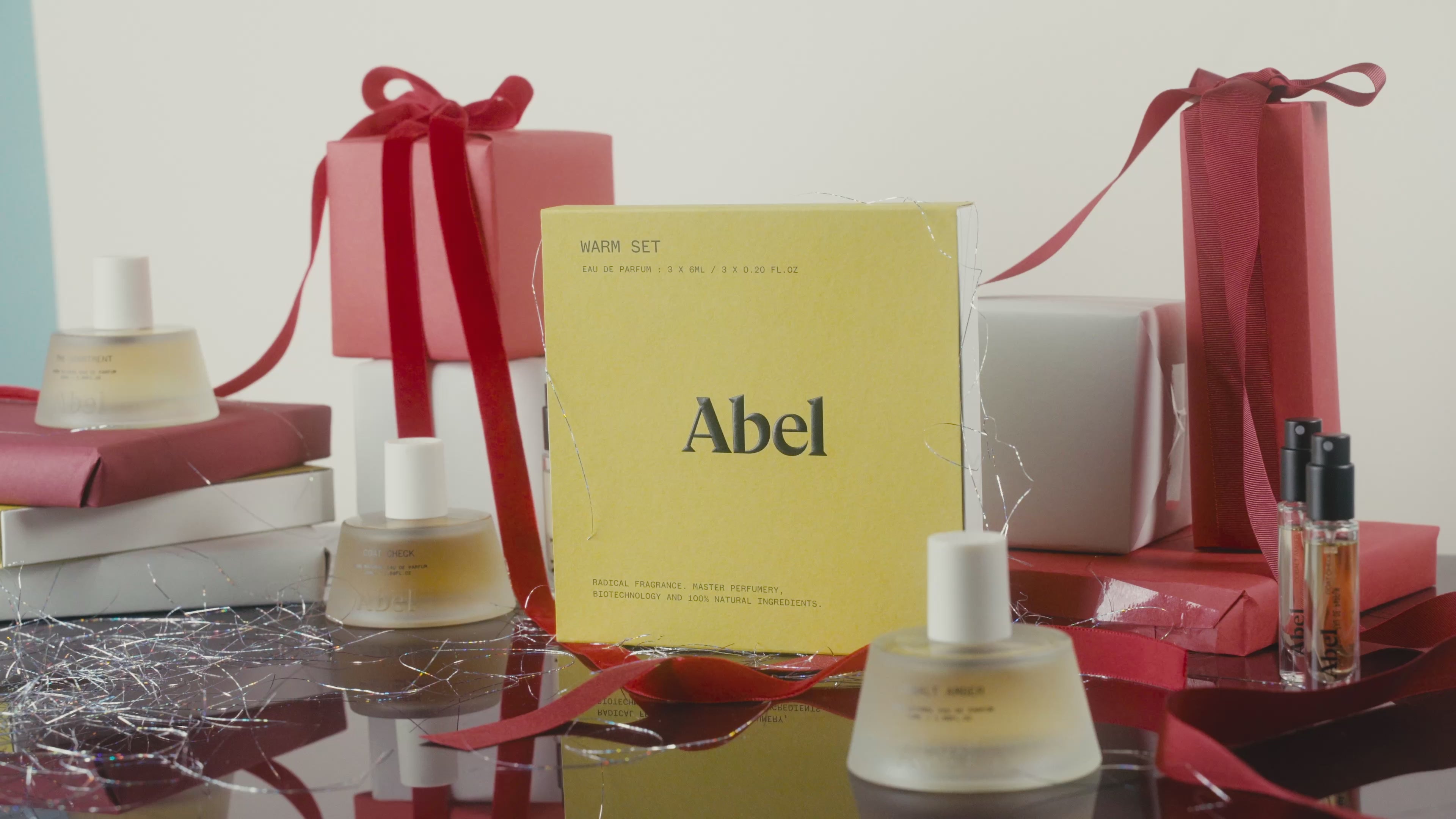 Warm Gift Set | Natural Perfume 3-Piece Gift Set | Abel Fragrance